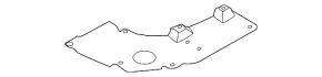 Rear right underbody protection Nissan Sentra 20-24