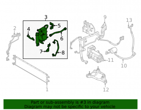 Kia EV6 22-24 RWD A/C Cooler and Drier Assembly with Tubes