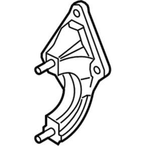 Ford Focus mk3 11-18 2.0 suspension bearing bracket under manual transmission rusty