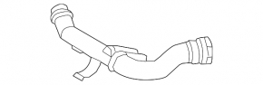 Radiator cooling hose for Land Rover Discovery 17-20 3.0d