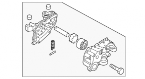 Mazda 3 12-13 2.0, 2.3, 2.5 engine oil pump