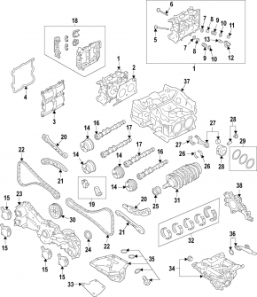 Subaru Ascent 19-26 2.4 Engine Oil Pump