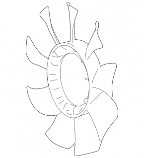Lexus LX 22-26 Cooling Fan Impeller