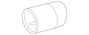 Exhaust tip right Lexus IS250 14-17