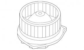 Heater Fan Motor Infiniti QX50 19-