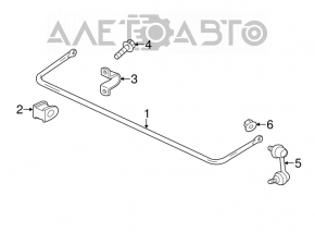 Rear stabilizer Mitsubishi Outlander Sport ASX 10-16