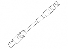 Lower steering joint Lexus GX550 24-26