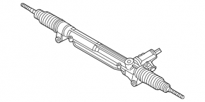 Steering rack for Audi A8 10-13 pre-restyling