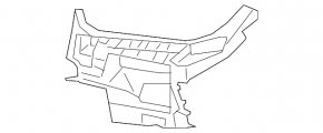 PTF bracket right BMW X6 G06 20-25 2020-23