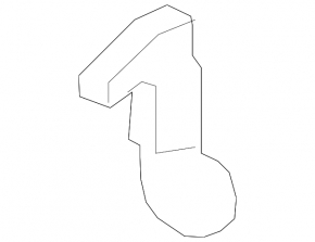 Toyota Prius 30 10-15 Hood Lock Hook