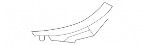 Right windshield wiper seal for Lexus GX460 10-23