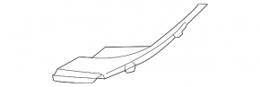 Left windshield wiper seal for Toyota Prius C 12-17