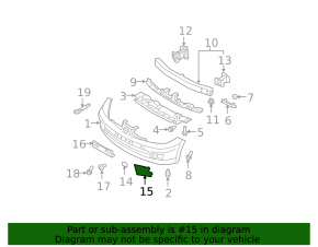 Front left fog light plug Nissan Versa 1.8 10-12