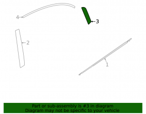 Door trim side rear right rear Subaru Impreza 5d 17-23