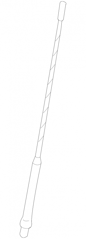 Antenna rod Mini Cooper Countryman R60 10-16