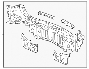 Rear panel Honda CRV 20-22