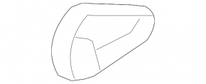 Lexus IS250 IS350 06-13 Rear Right Outer Door Handle Cap