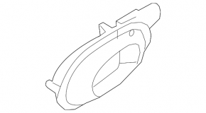 Kia Niro 17-19 gray front right inner door handle
