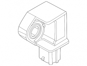 Airbag sensor center pillar right Kia Niro 23-