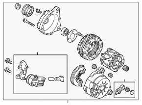 Generator Mazda CX-3 20-20 2.0, Japan Built