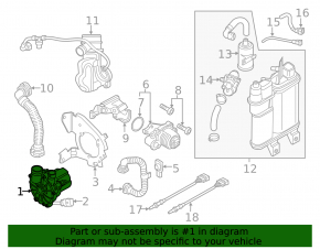 Air pump VW Jetta 13-18 USA 1.8 2.0