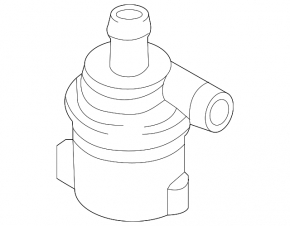 Pump cooling pump additional Audi A4 B8 08-16 2.0T type 2