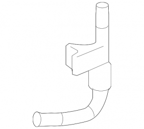 Cooling system pipe Toyota Camry v70 18-24