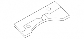 Emblem inscription 2.0T VW CC 13-17 rest.