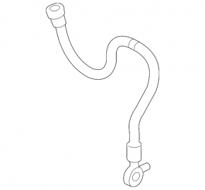 Front right brake hose Infiniti Q50 14-