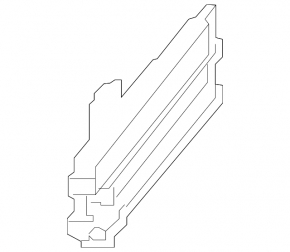 Left TV bracket for Subaru Forester 25-26