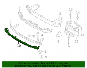 BMW 7 Series G11 G12 20-22 Front Bumper Lower Absorber