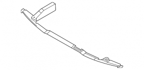 Right side member bracket strut for BMW 2 Series G42 22-25 with M4. Bumper support, with m, with M3 CS, bumper support