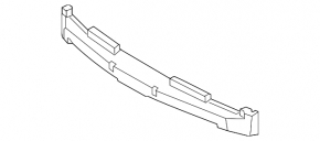 Toyota Prius 30 13-15 front bumper absorber, dented