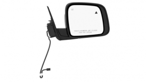 Right side mirror complete Dodge Durango 11-22 7+6 pins, BSM, heated, turn signal, chrome