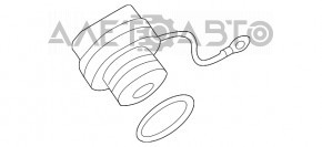 Fuel filler cap VW Passat b7 12-15 USA type 2