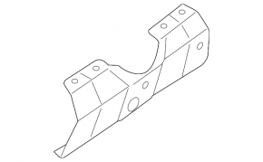 Front left wing bracket Subaru Forester 19-24 SK