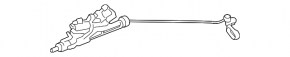 Subaru Forester 19-24 SK gas cap lock without cable