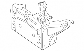 Additional battery mount BMW 3 G20 19-