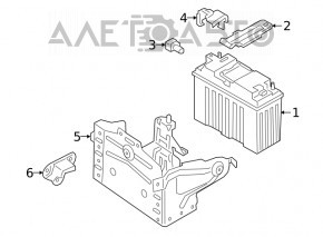 Additional battery mount BMW 3 G20 19-