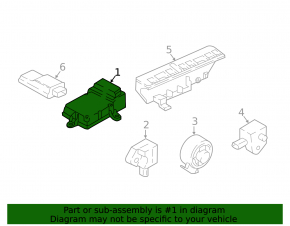 BMW 3 G20 19-26 SRS Airbag Computer Module for Refurbishment