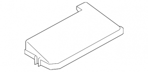 Lexus CT200h 14-17 Underhood Fuse Box Cover