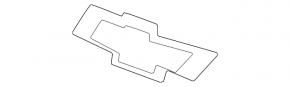 Chevrolet Equinox EV 24-26 Front Bumper Emblem