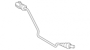 Lambda probe front second Lexus RX450H 10-14