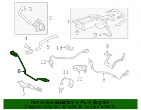 Lambda probe front second Lexus RX450H 10-14