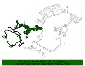 Land Rover Range Rover Velar 18-26 Engine Wiring