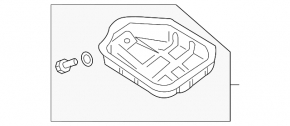 Oil pan Nissan Maxima A36 16-23