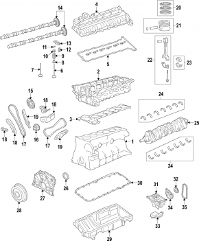 Crankshaft BMW X5 F15 14-18 535d, 535dxi, X5, 740ldxi