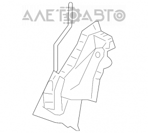 Rear left door lock Mercedes X164 GL