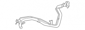 Nissan Murano z50 03-07 fuel filler neck