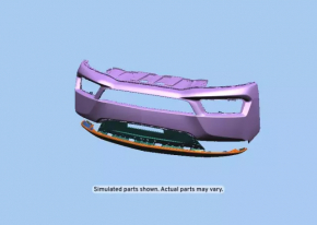 Front Bumper Naked Chevrolet Impala 14-19